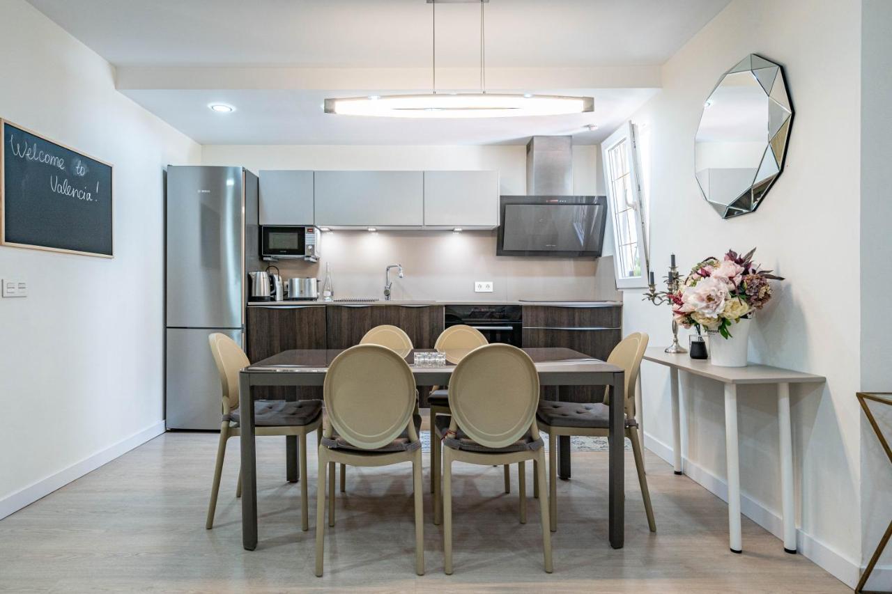Apartamento Central Luxury Flat With Free Parking Valencia Exterior foto