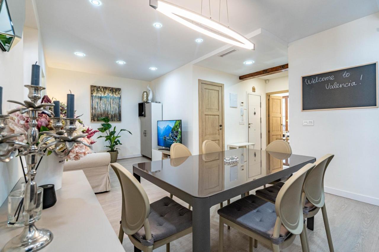 Apartamento Central Luxury Flat With Free Parking Valencia Exterior foto