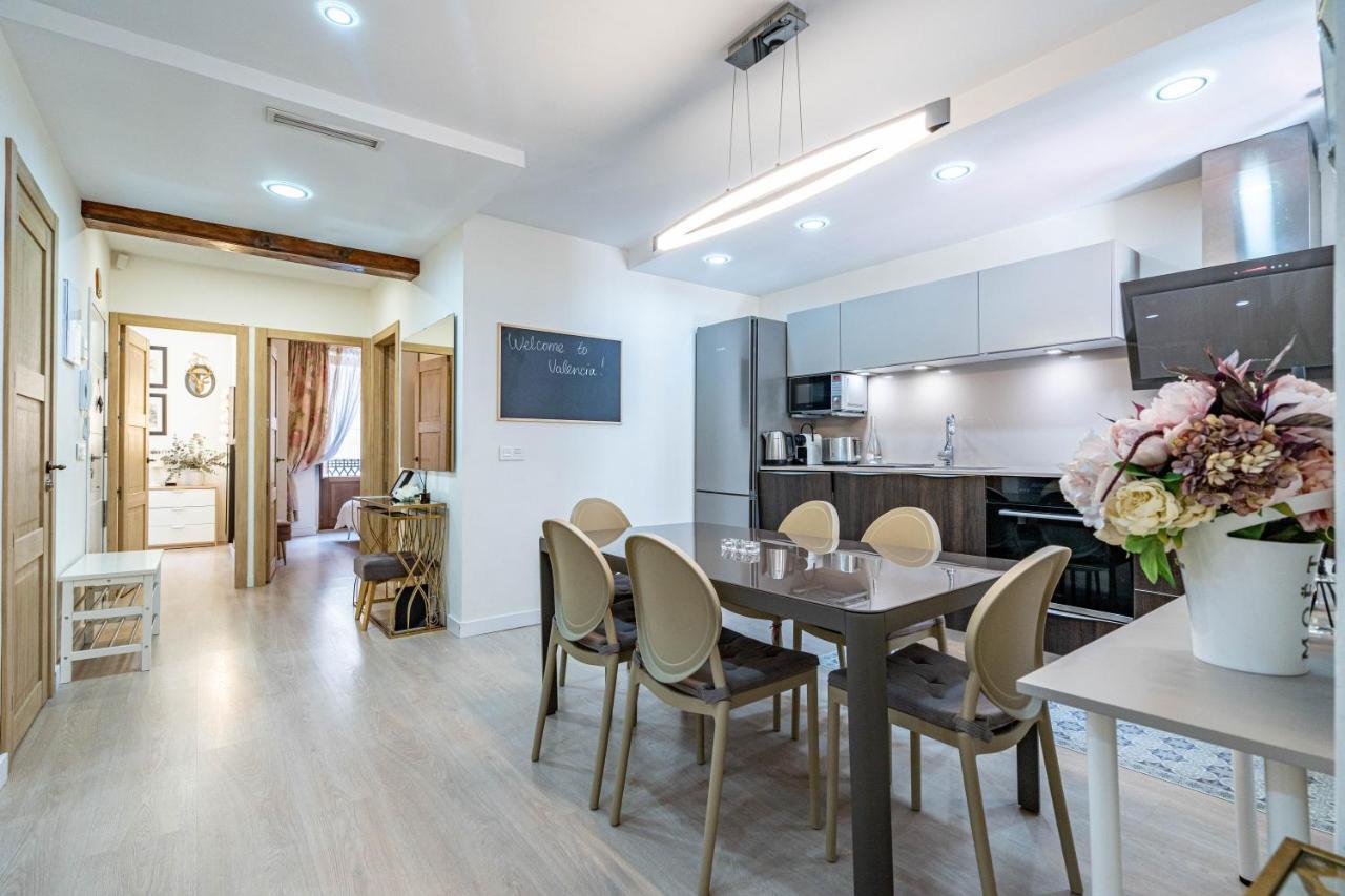 Apartamento Central Luxury Flat With Free Parking Valencia Exterior foto